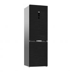 Холодильник Grundig GKPN66930LBW черный сапфир/серый