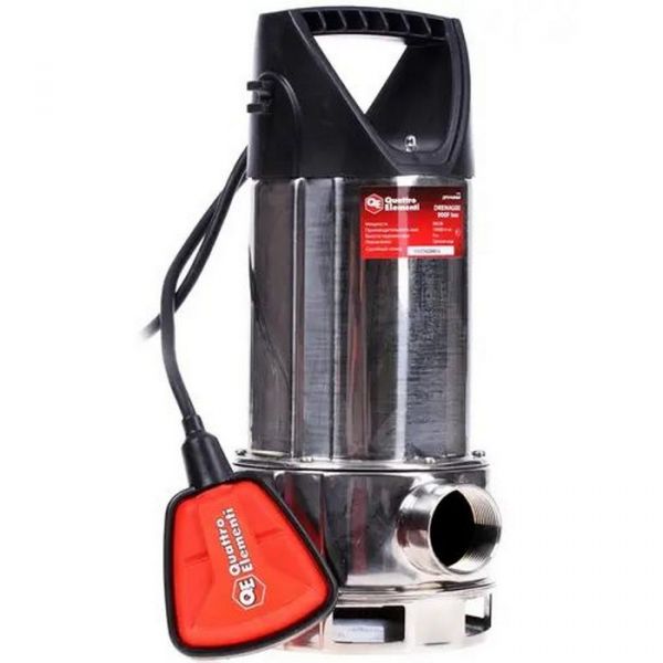 Погружной насос Quattro Elementi Drenaggio 900 F Inox